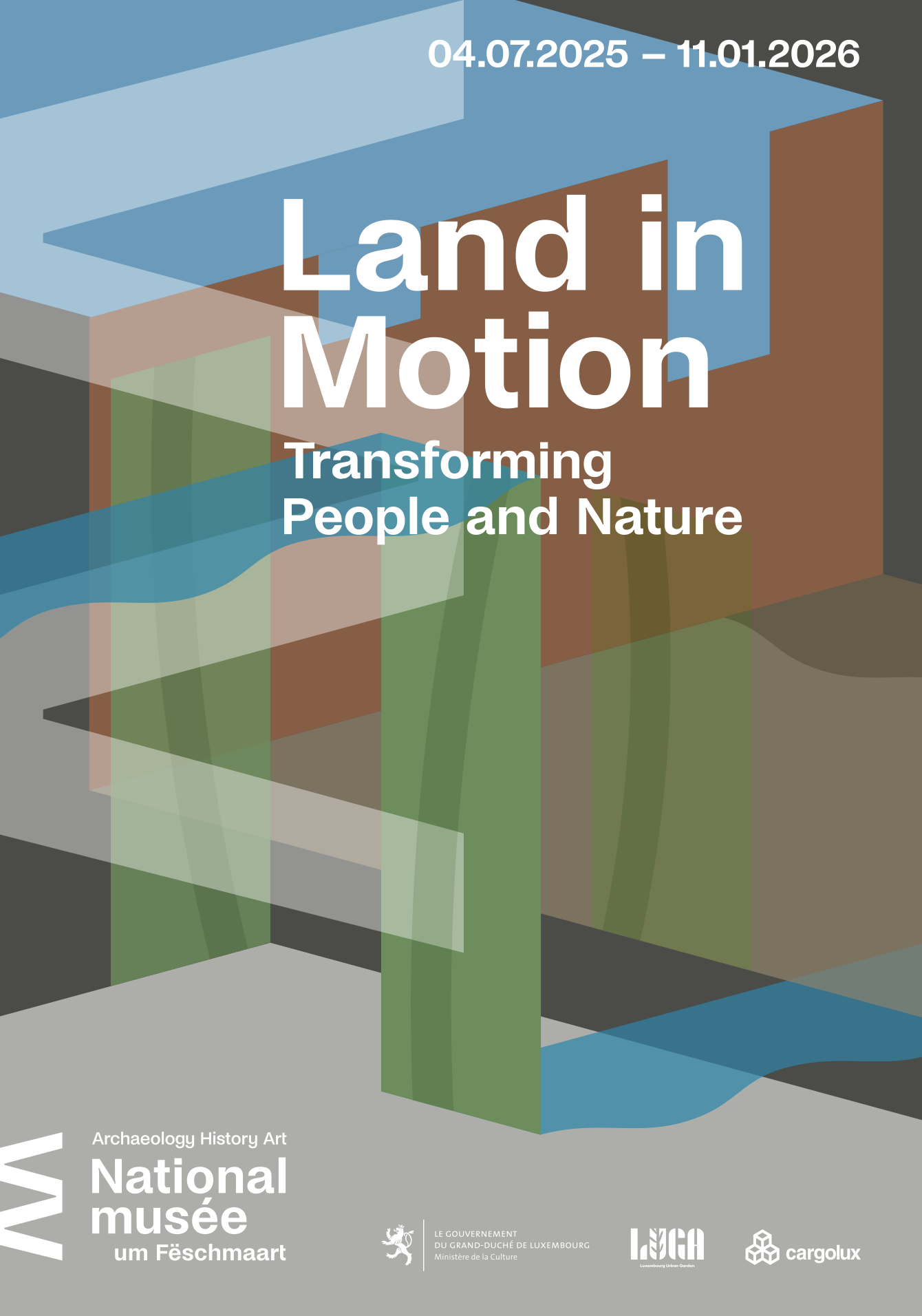 Land in Motion. visual © Nationalmusée um Fëschmaart