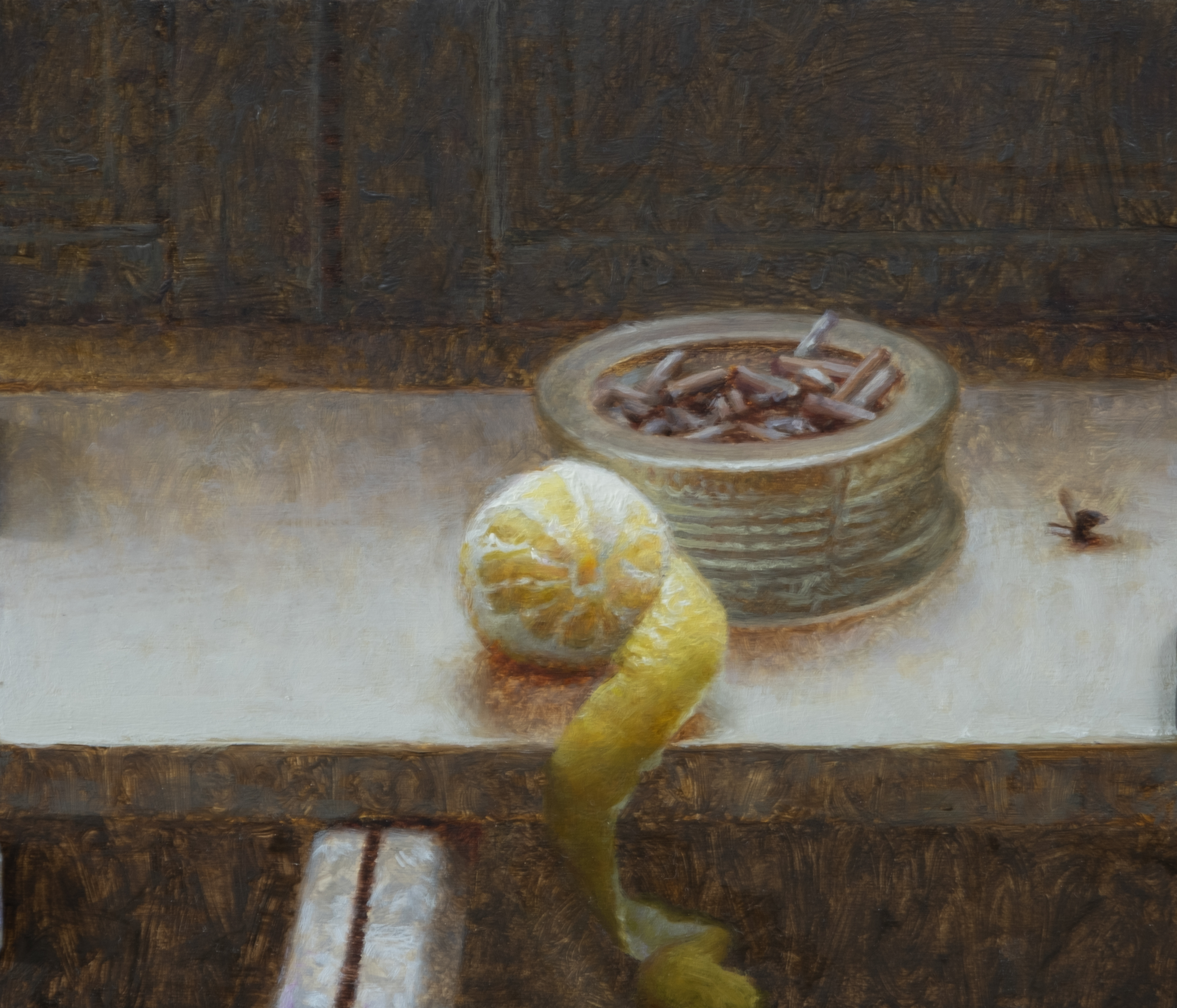 Renaud Suanez Memento Mori 17 X 20 Cm Huile Sur Dibond 2025 Credit Renaud Suanez