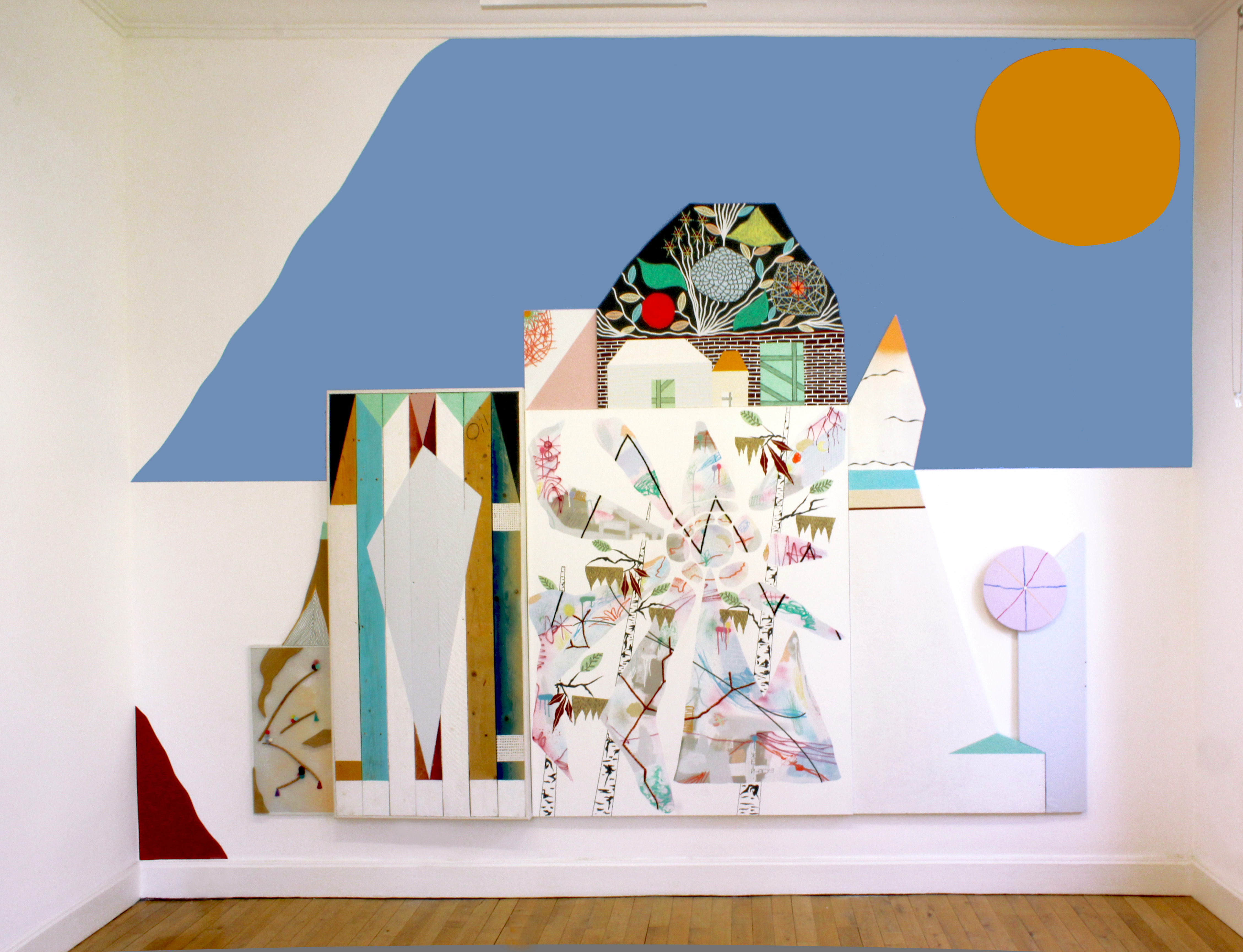 1393 Mur Marcin Sobolev Galerie Louis Gendre