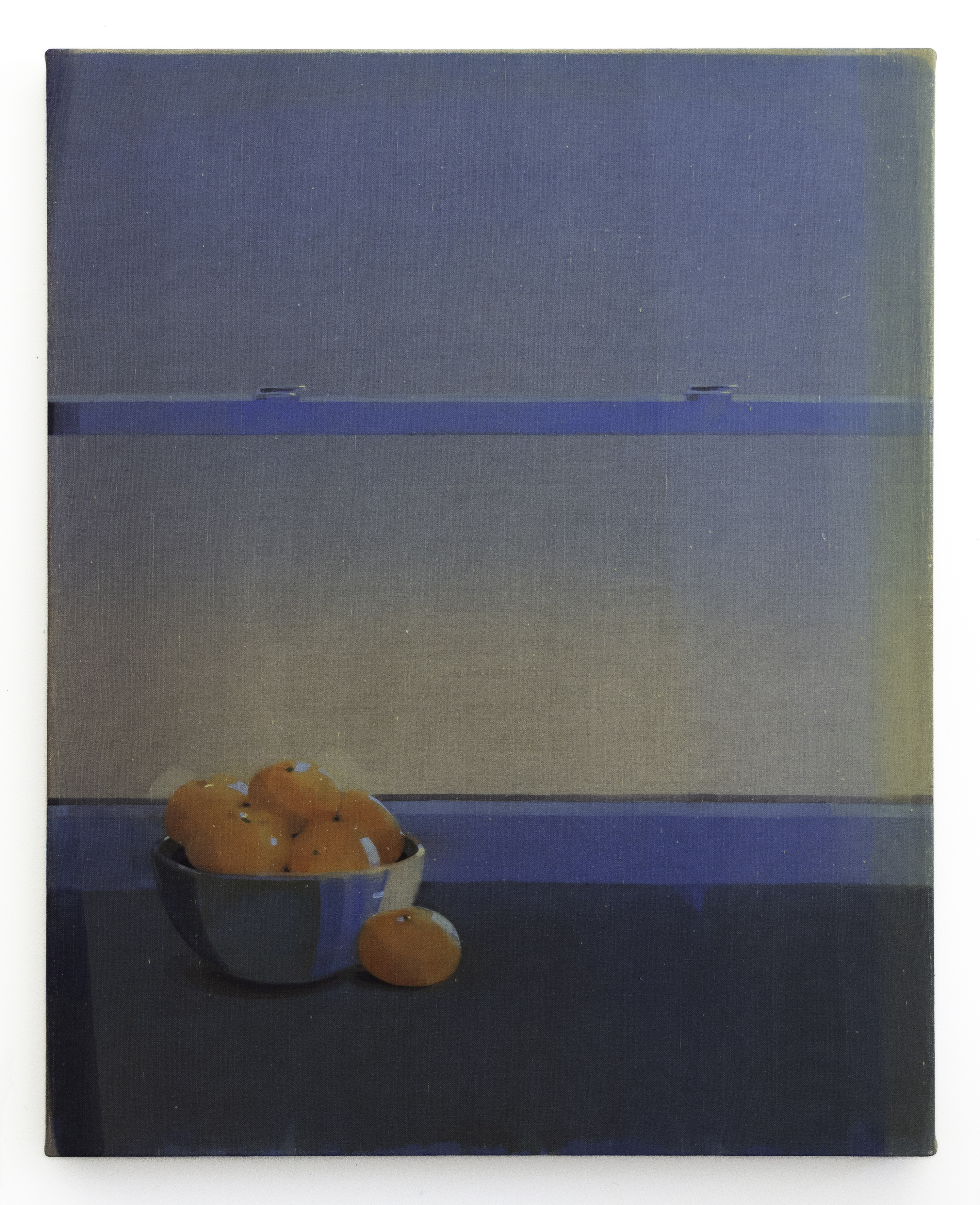Michelle Paterok, Night Clementines, 2025 Huile sur toile 76.2 x 61 cm