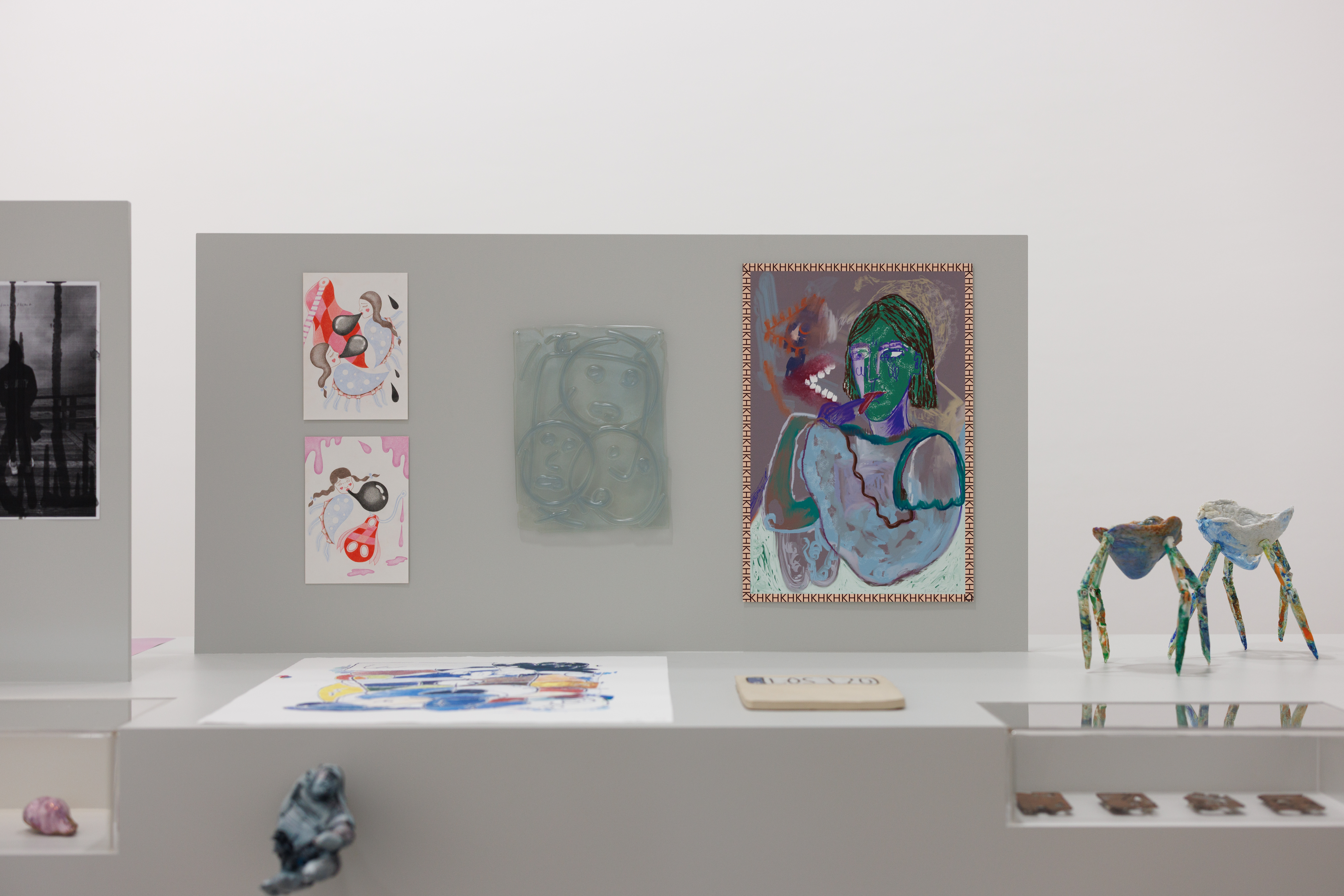 Vue de l'exposition €AT © Casino Luxembourg