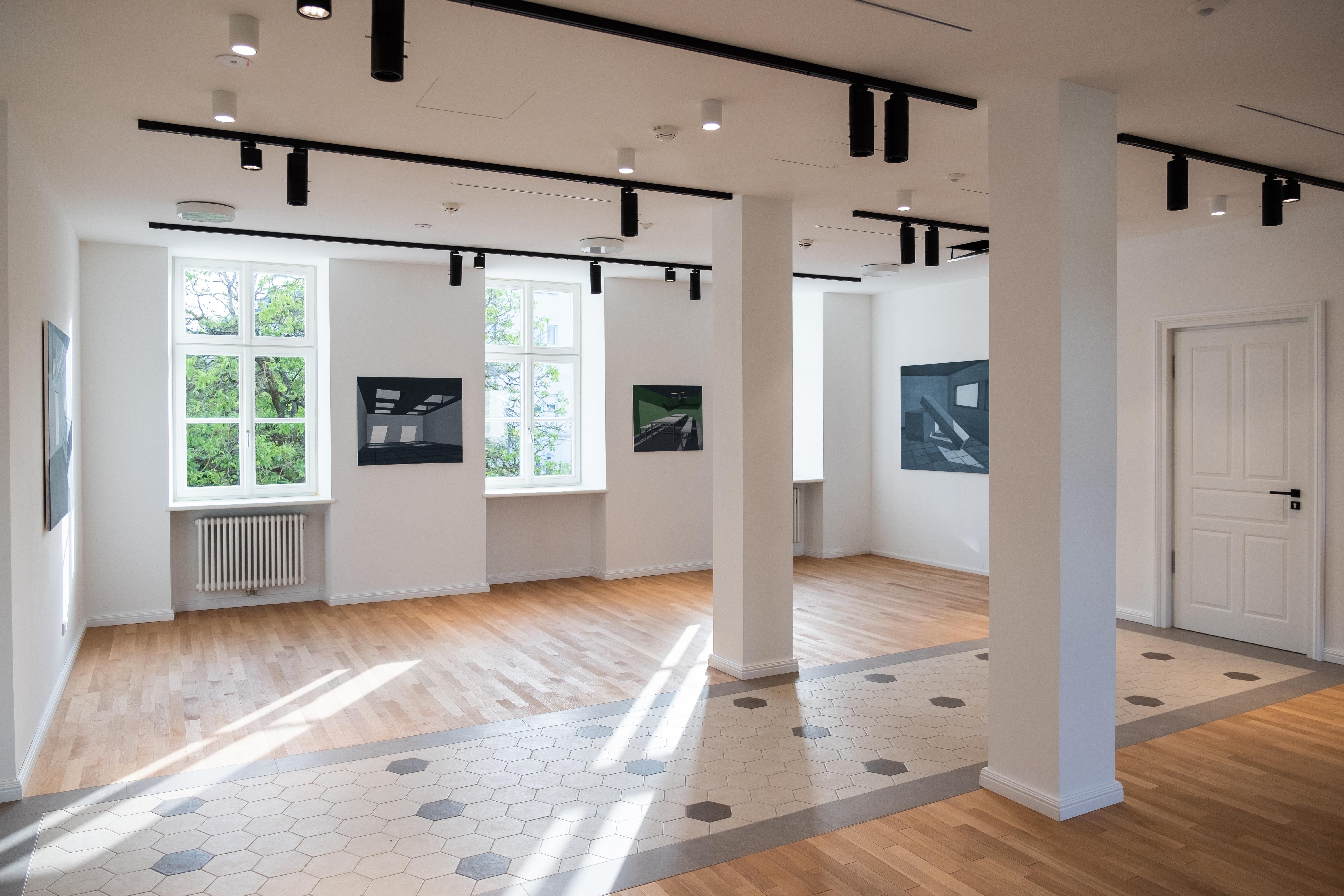 Vue de l’espace d’exposition au Bridderhaus