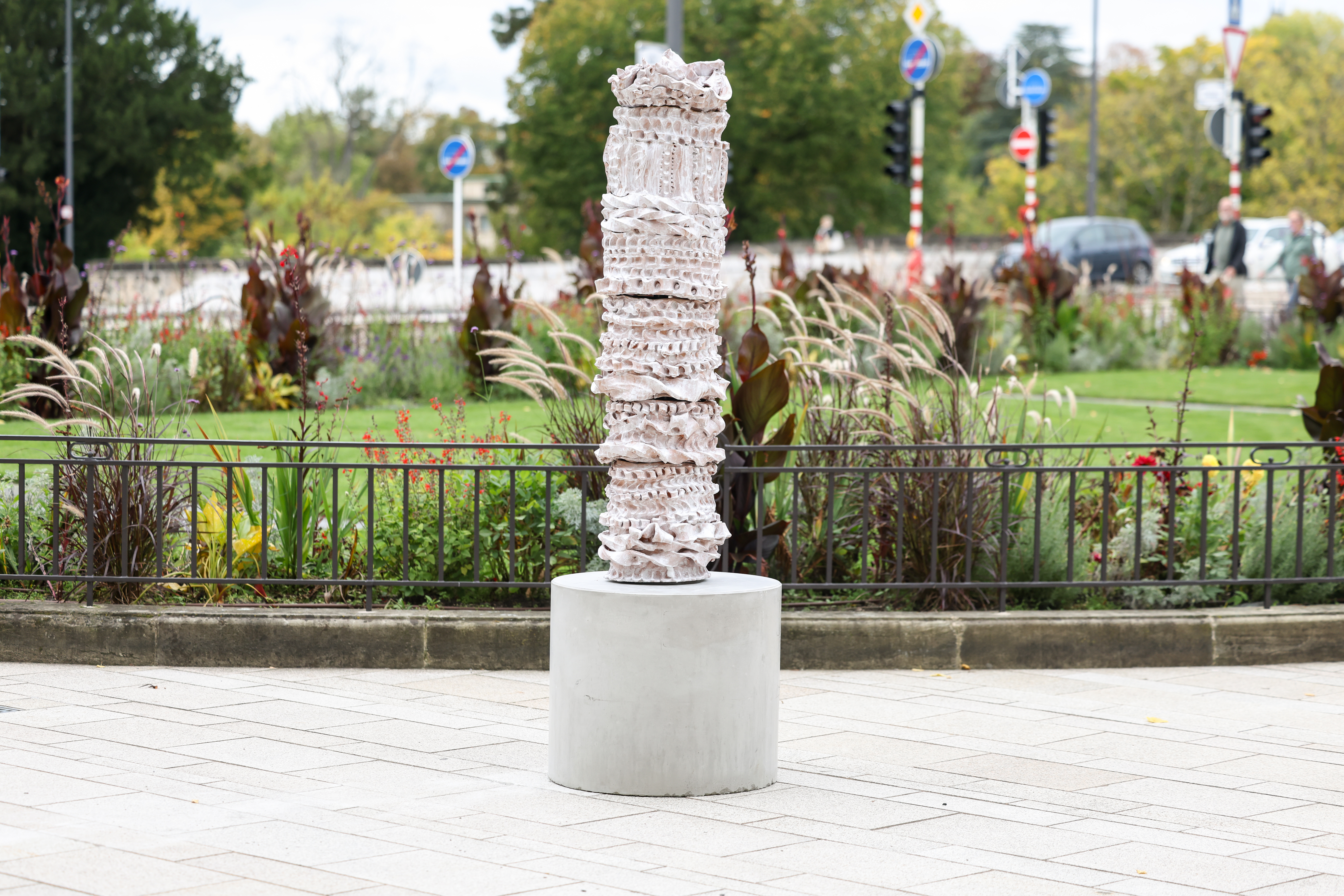 Jean-Pierre Formica, Vitae (Mémorées series), 2024, Sculpture Trail, Luxembourg Art Week 2025 © Sophie Margue