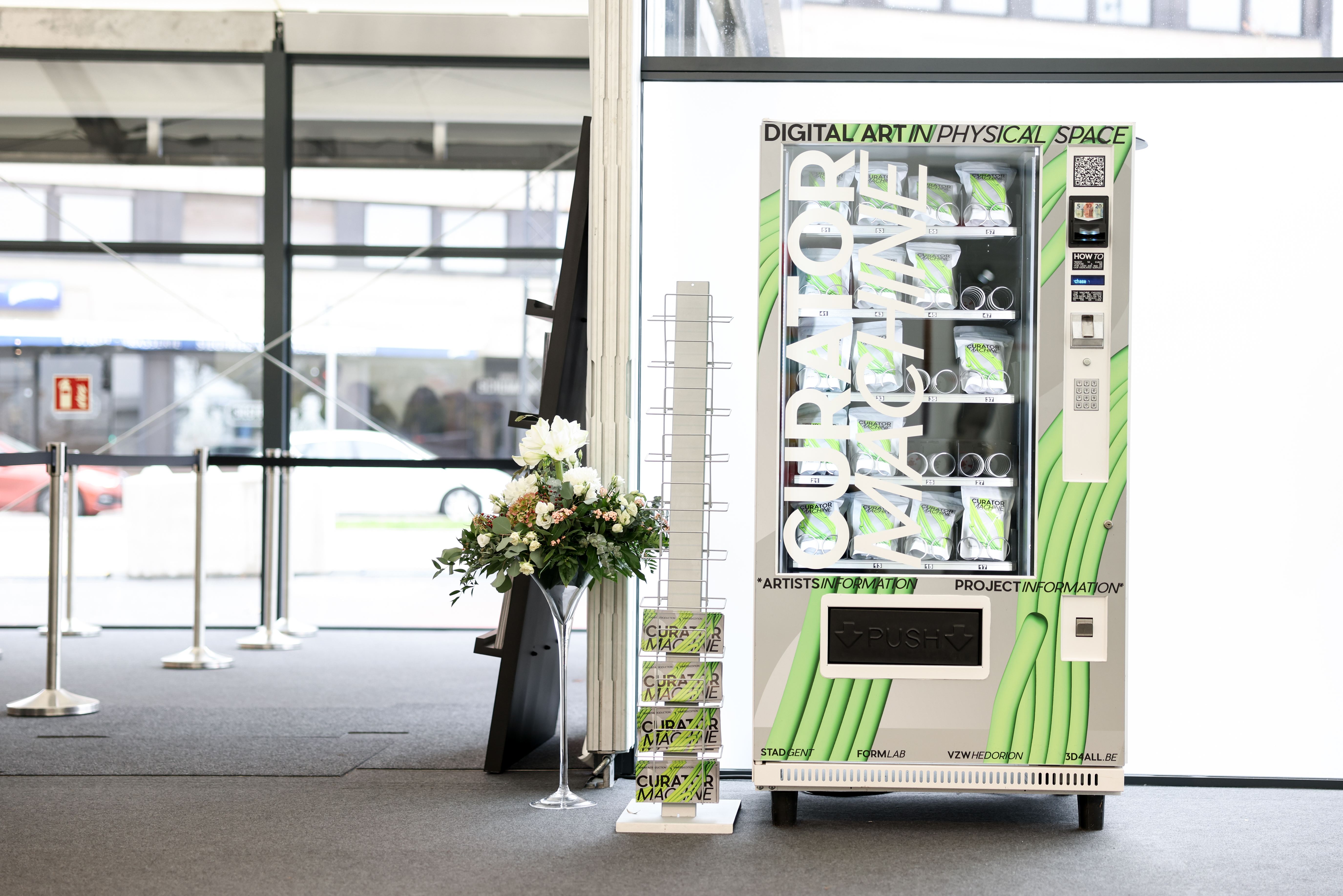 Curator Machine, Luxembourg Art Week 2024 © Sophie Margue