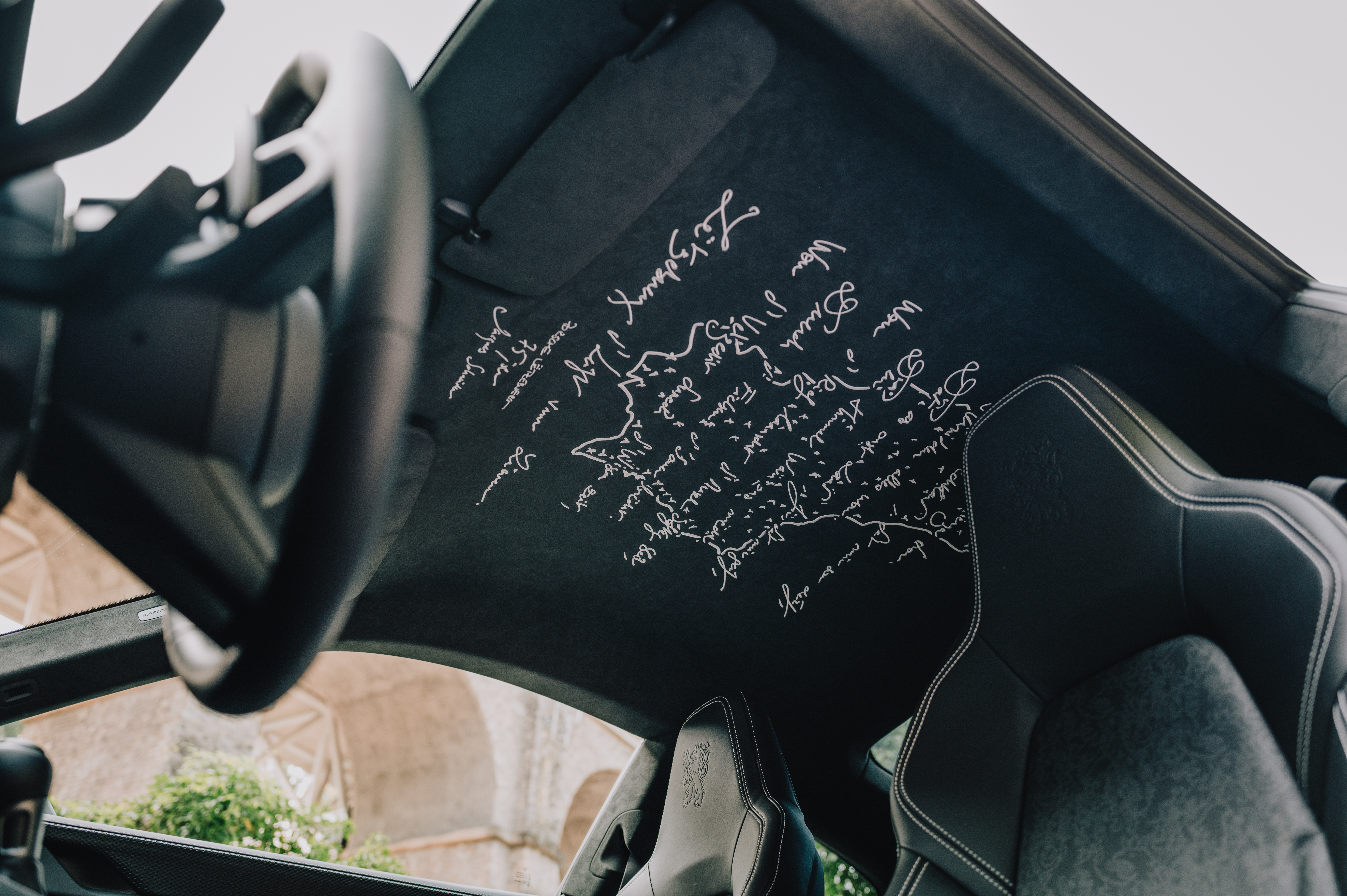 Intérieur de la Porsche Lëtzebuerg Legacy