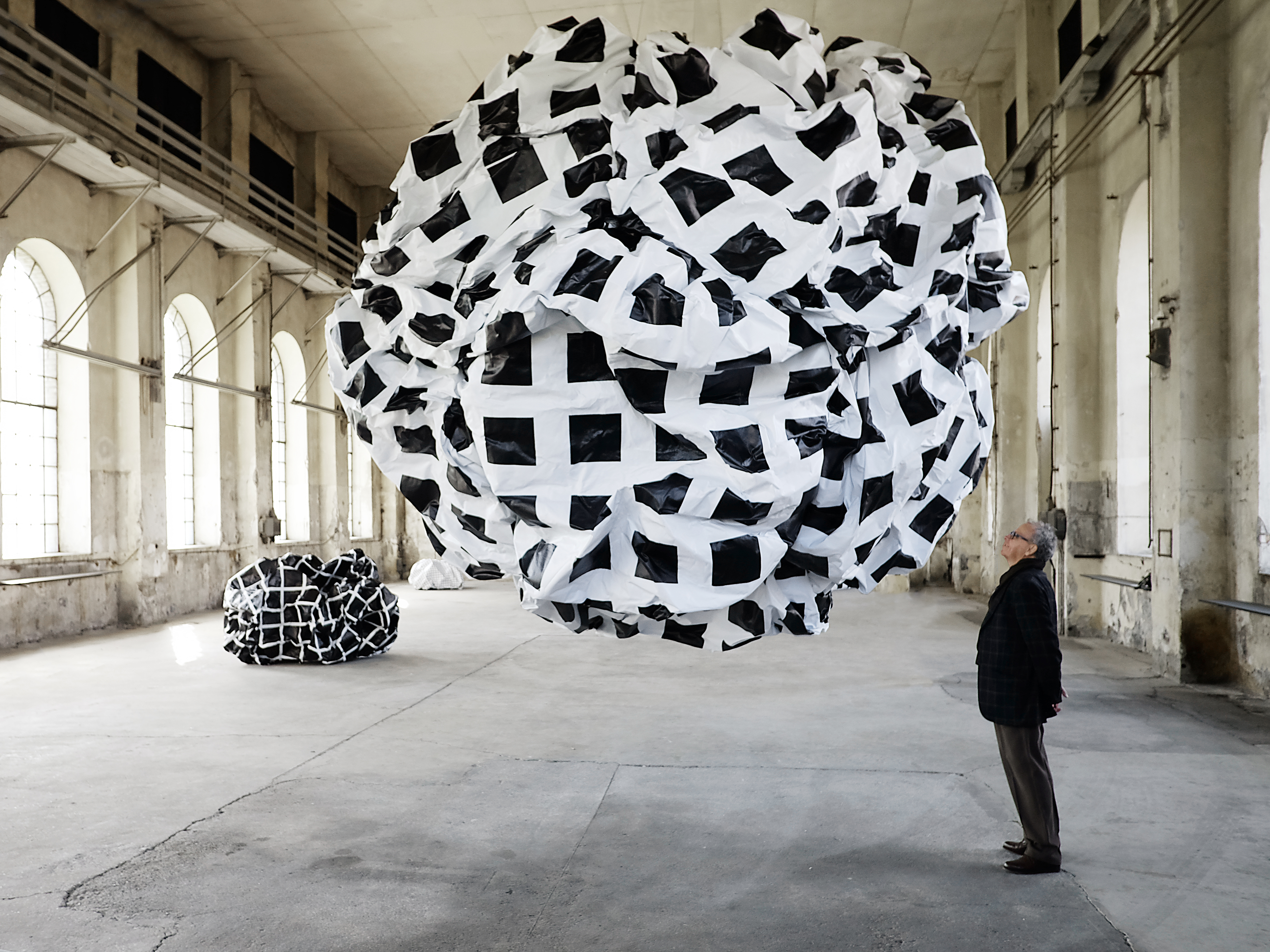 01 Esther Stocker Zweifel An Der Geraden Installation View Sculpture Kunstraum Dornbirn Austria 2014 01 Esther Stocker B 1974 It Courtesy Of The Artist