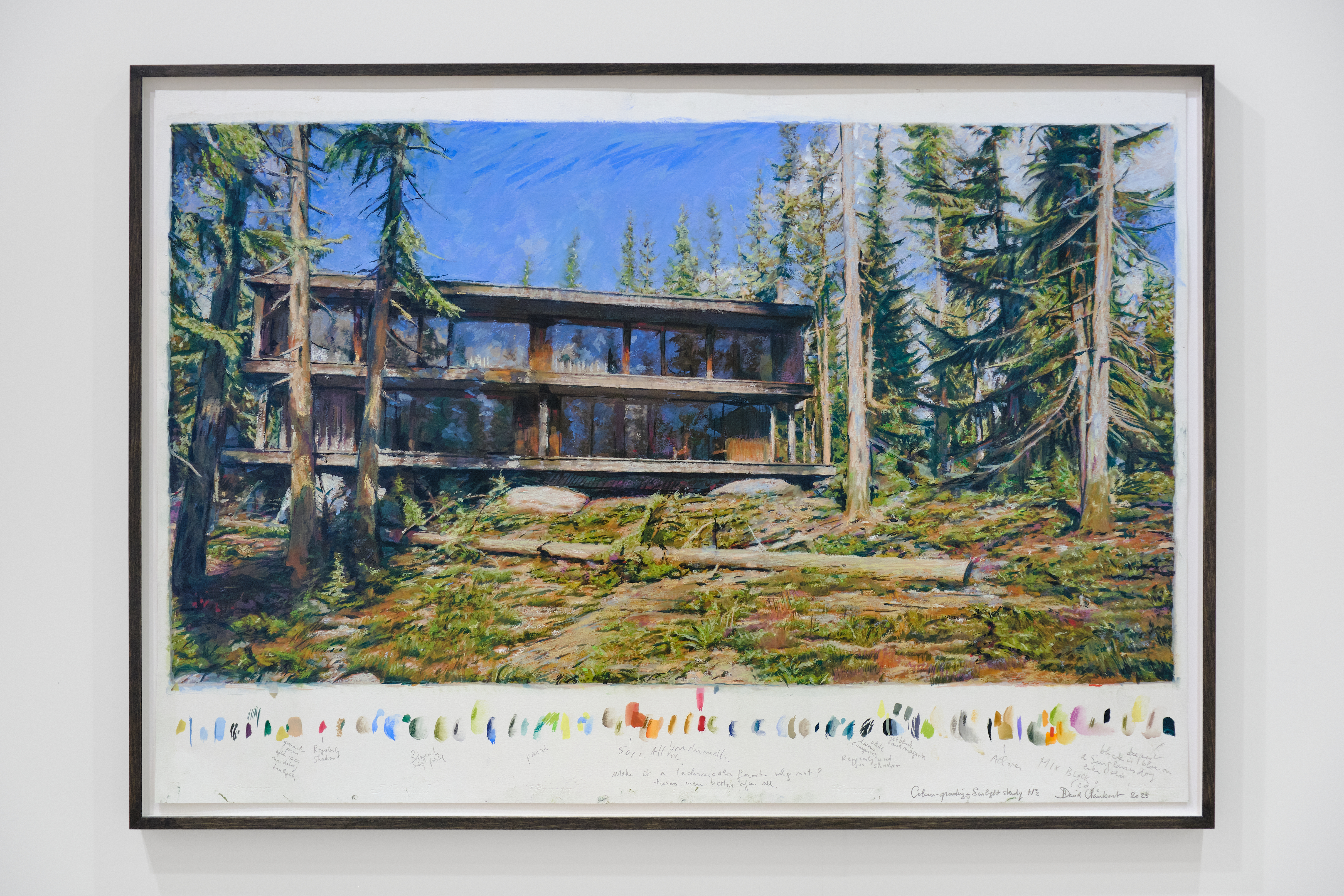 Woodcarver And The Forest Colour Calibration Study No2 Courtesy Galerie Greta Meert