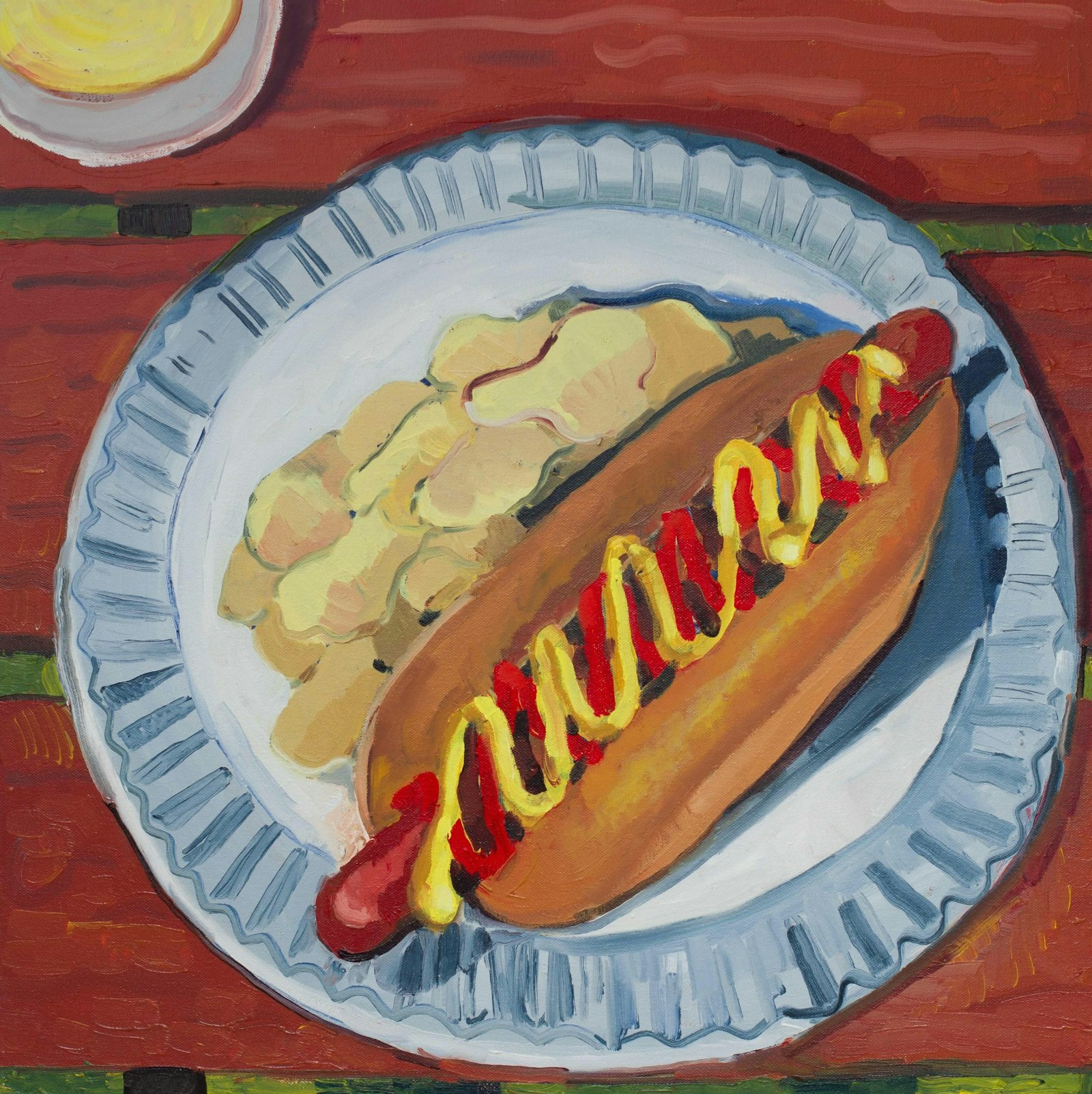 Camp Food in Virginia Luxembourg Art Week