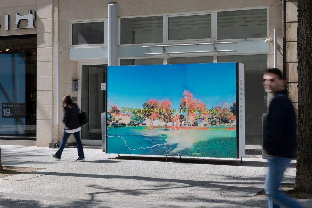 Photo Credit Exhibition View Lucas Larochelle Qtbot 2024 Elektron  Photo Franz Wamhof