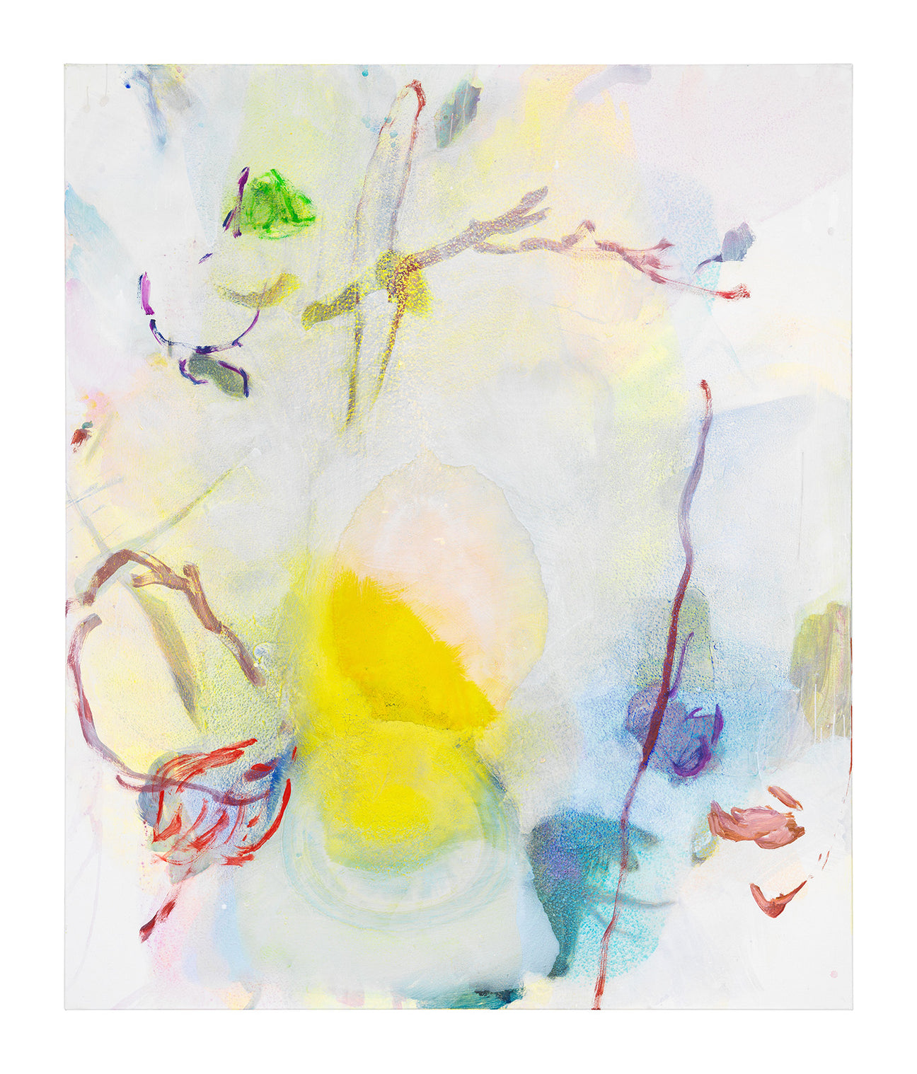 Yafeng Duan, OT-Nr. 02-2022, 2022, Techniques mixes sur toile, 210 x 175 cm