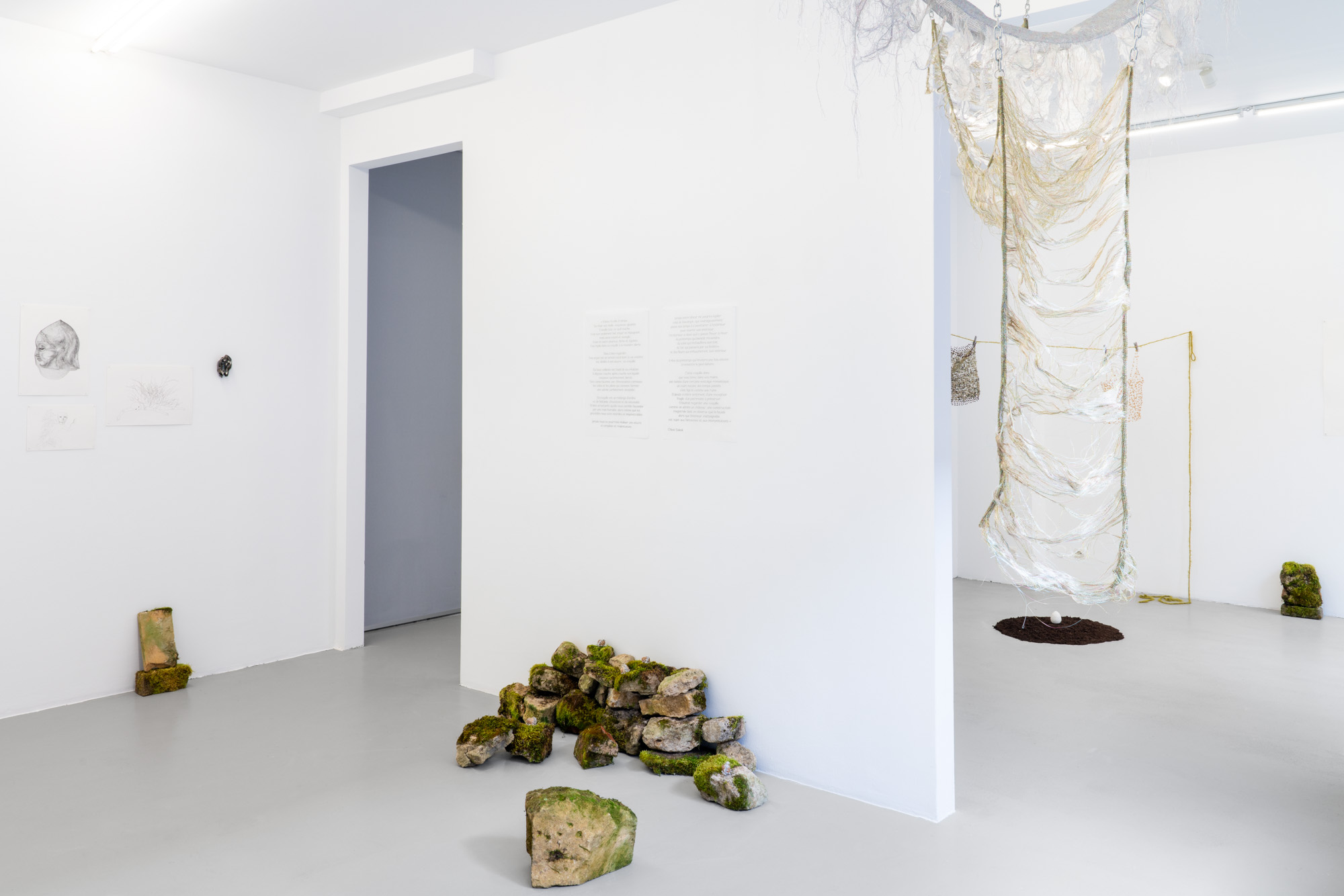 711 Exposition Dual Galerie Modulab Chloe Saksik Valentine Cotte 
