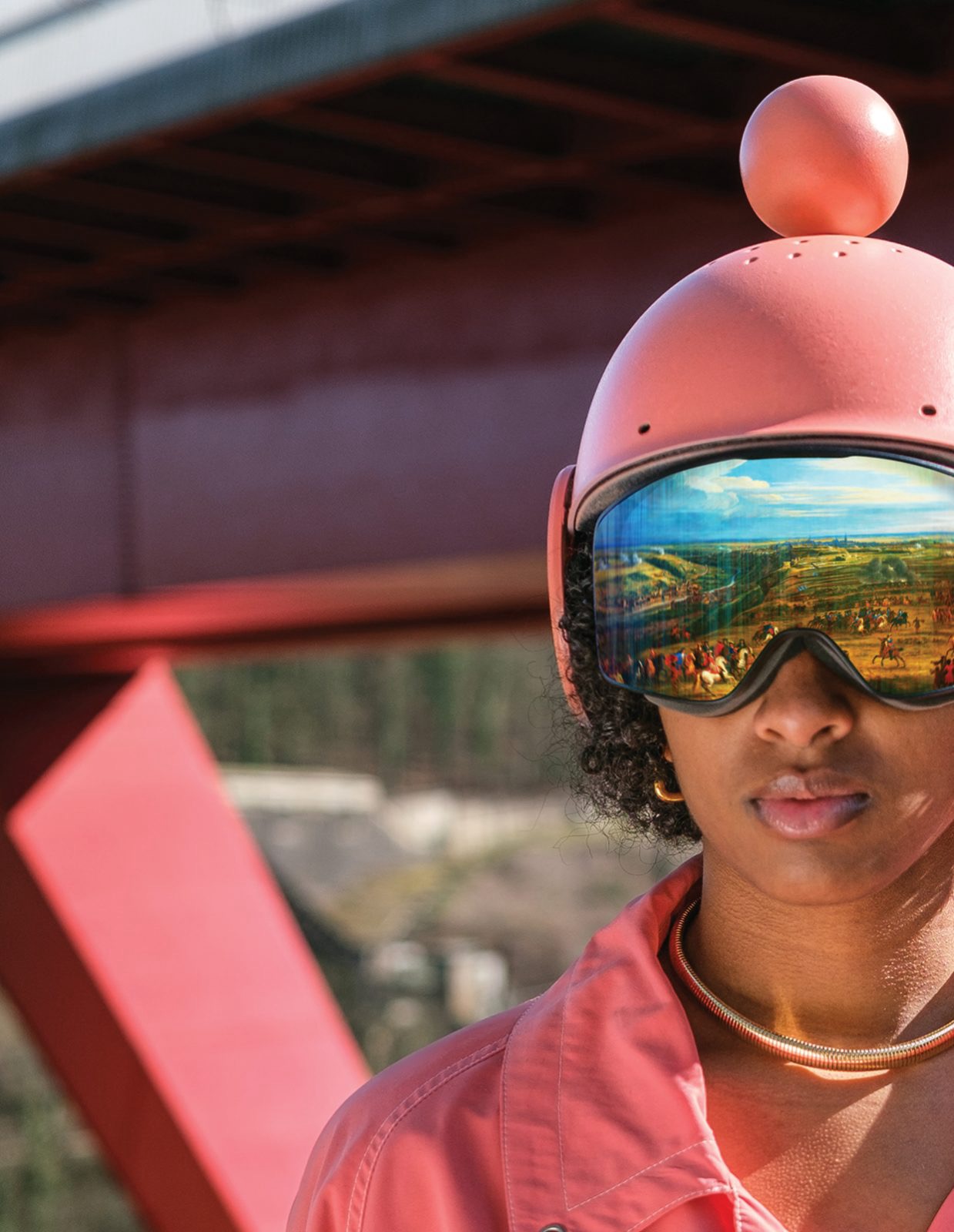 City Vision exhibition's poster, Lëtzebuerg City Museum