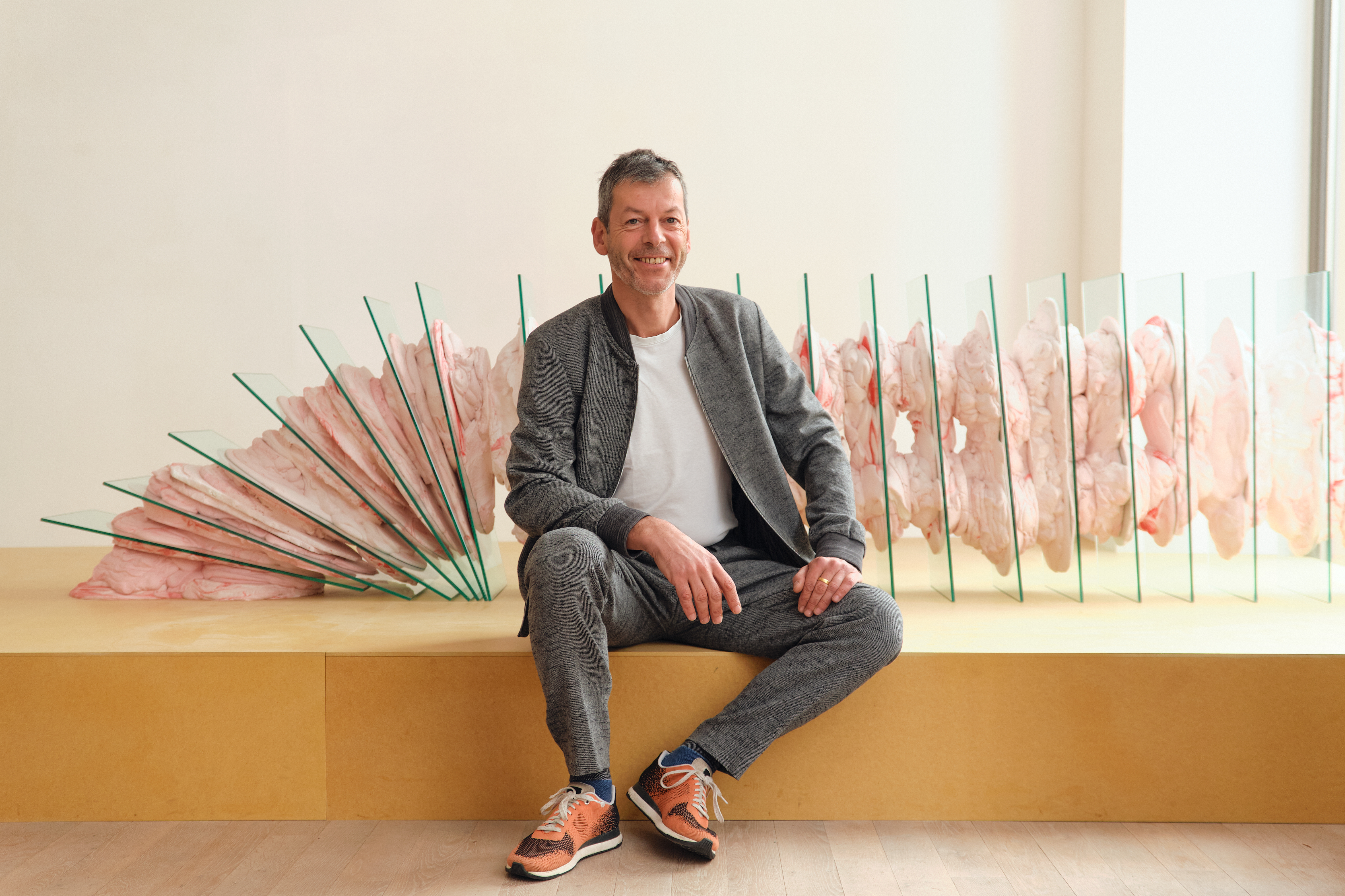 Portrait d'Alex Reding, CEO de Luxembourg Art Week et propriétaire de la Galerie Nosbaum Reding