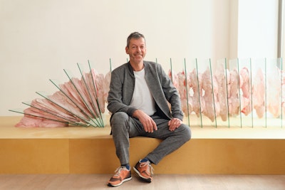 Portrait of Alex Reding, Luxembourg Art Week's CEO and Nosbaum Reding's gallery owner