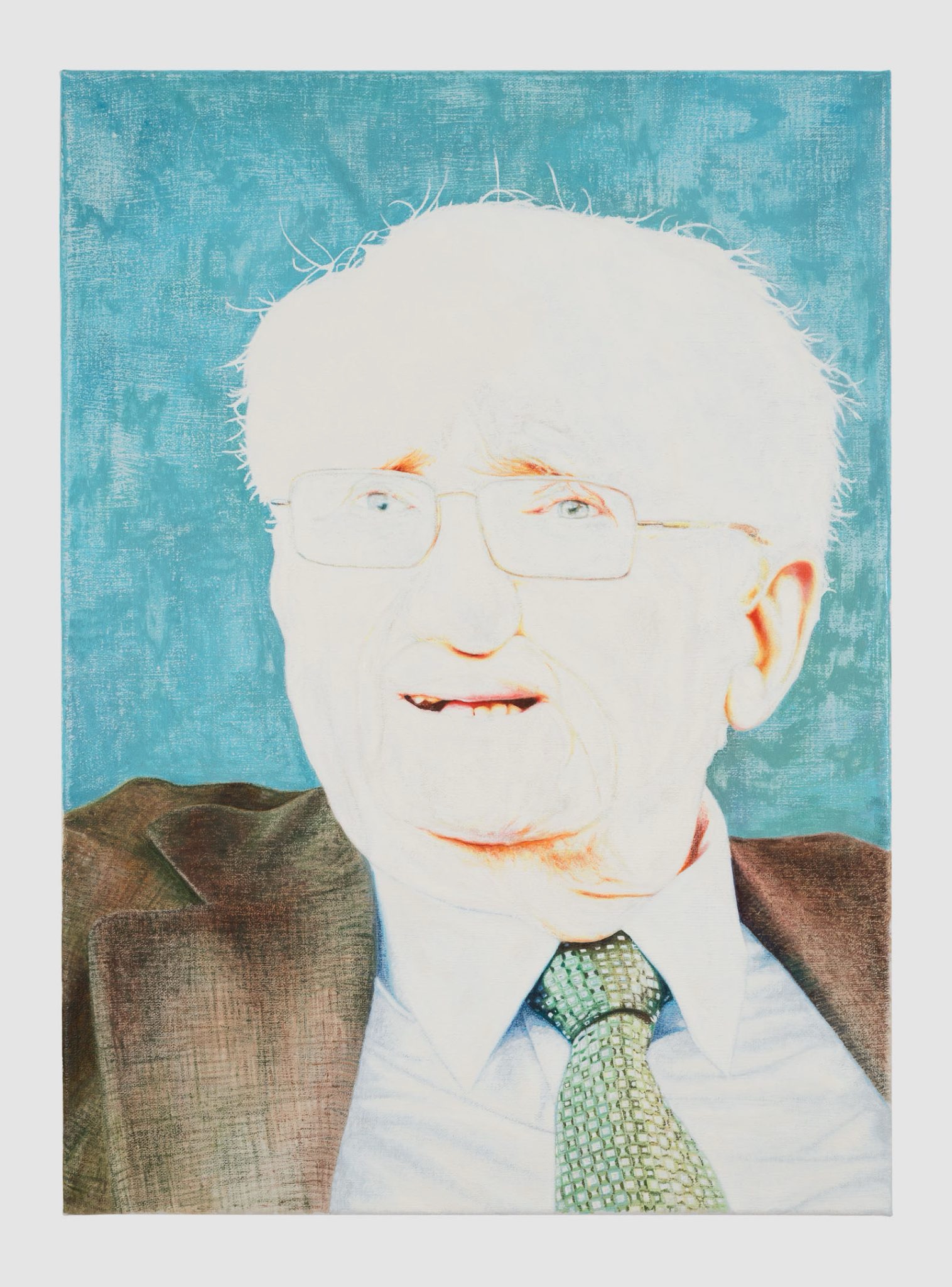 Portrait of Jürgen Habermas by the artist Hamishi Farah