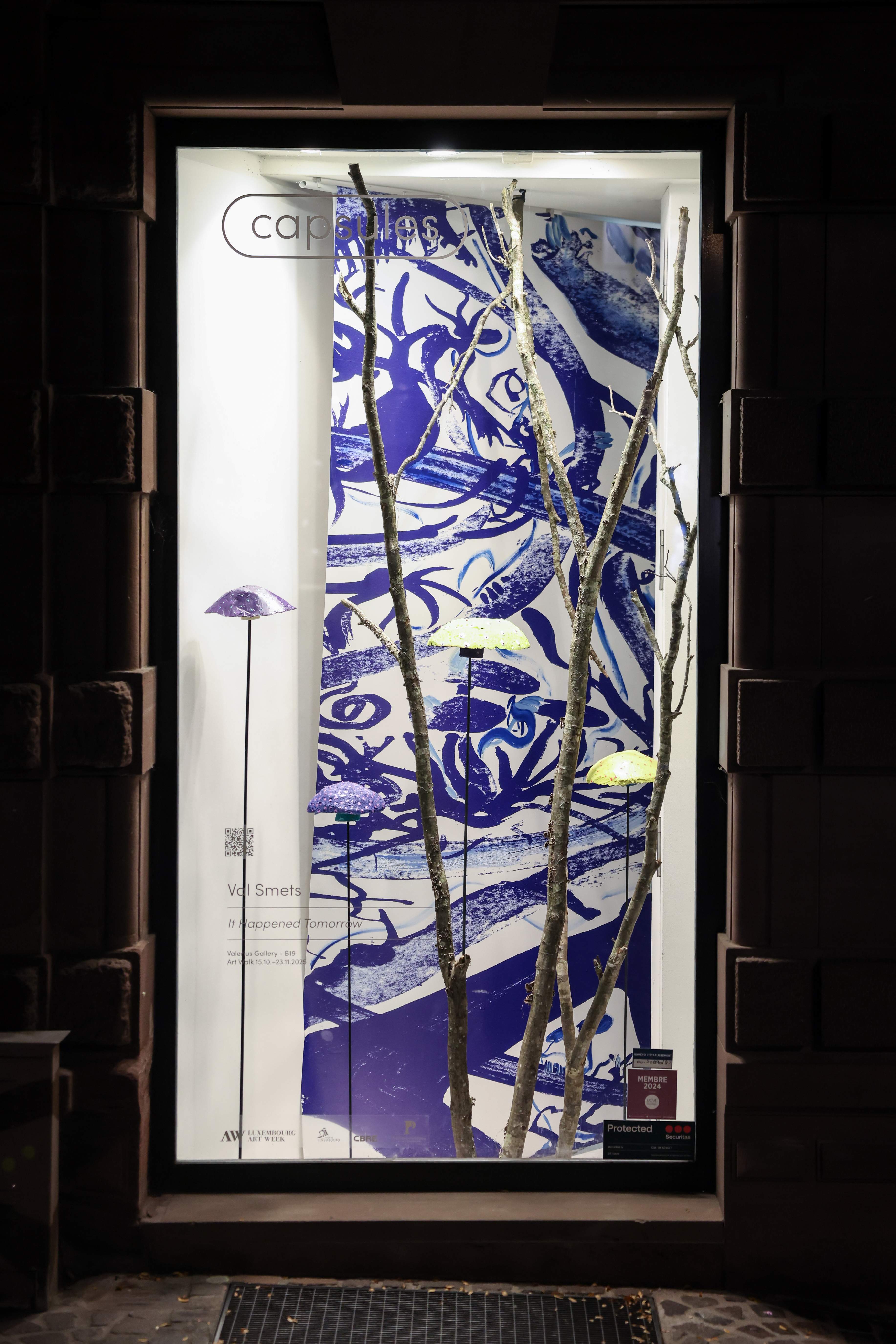 Val Smets, It Happened Tomorrow, Art Walk, Luxembourg Art Week 2025 © Sophie Margue