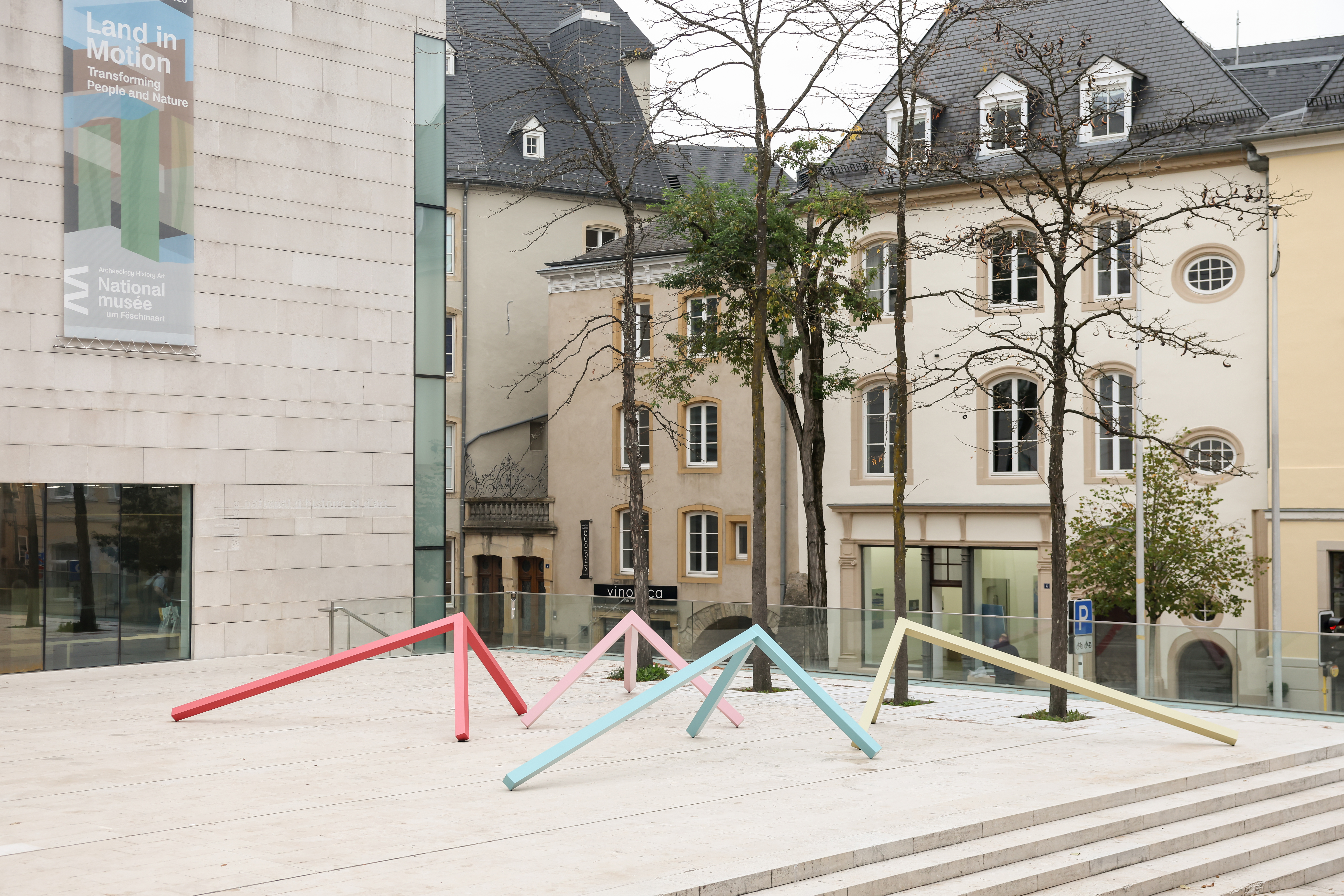 Gary Schlingheider, Multi Part Pieces, 2021, Art Walk, Luxembourg Art Week © Sophie Margue