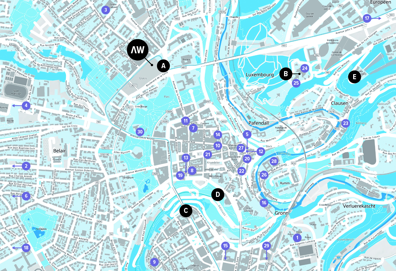 Art Walk Map Ok 31102023