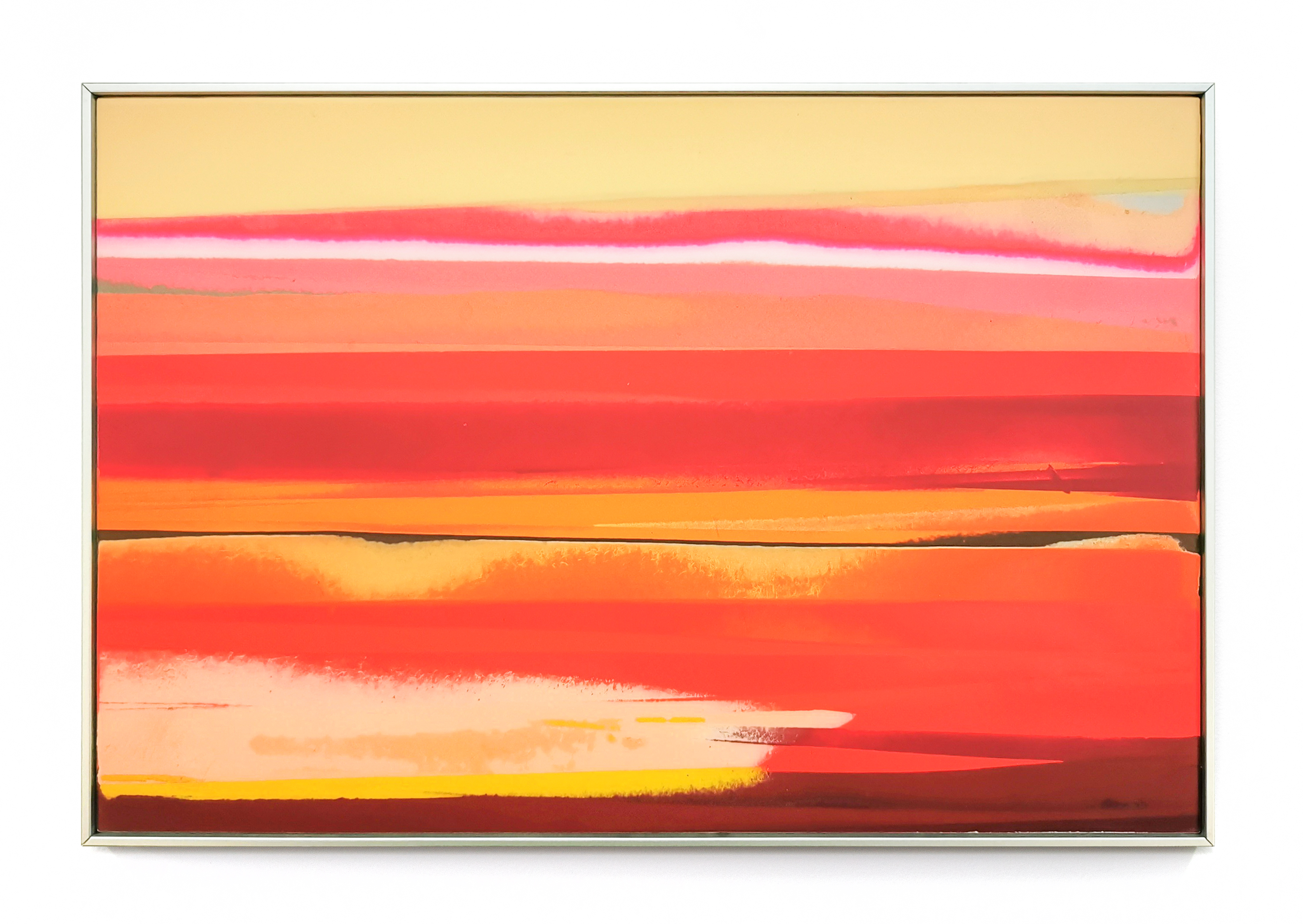 Theunis Tiers Paysage 10 Adhsif Verni Sur Aluminium Thermolaqu Mdf Cadre Aluminium 20 X 30 Cm 2024 Courtesy De Lartiste Et De Backslash Paris