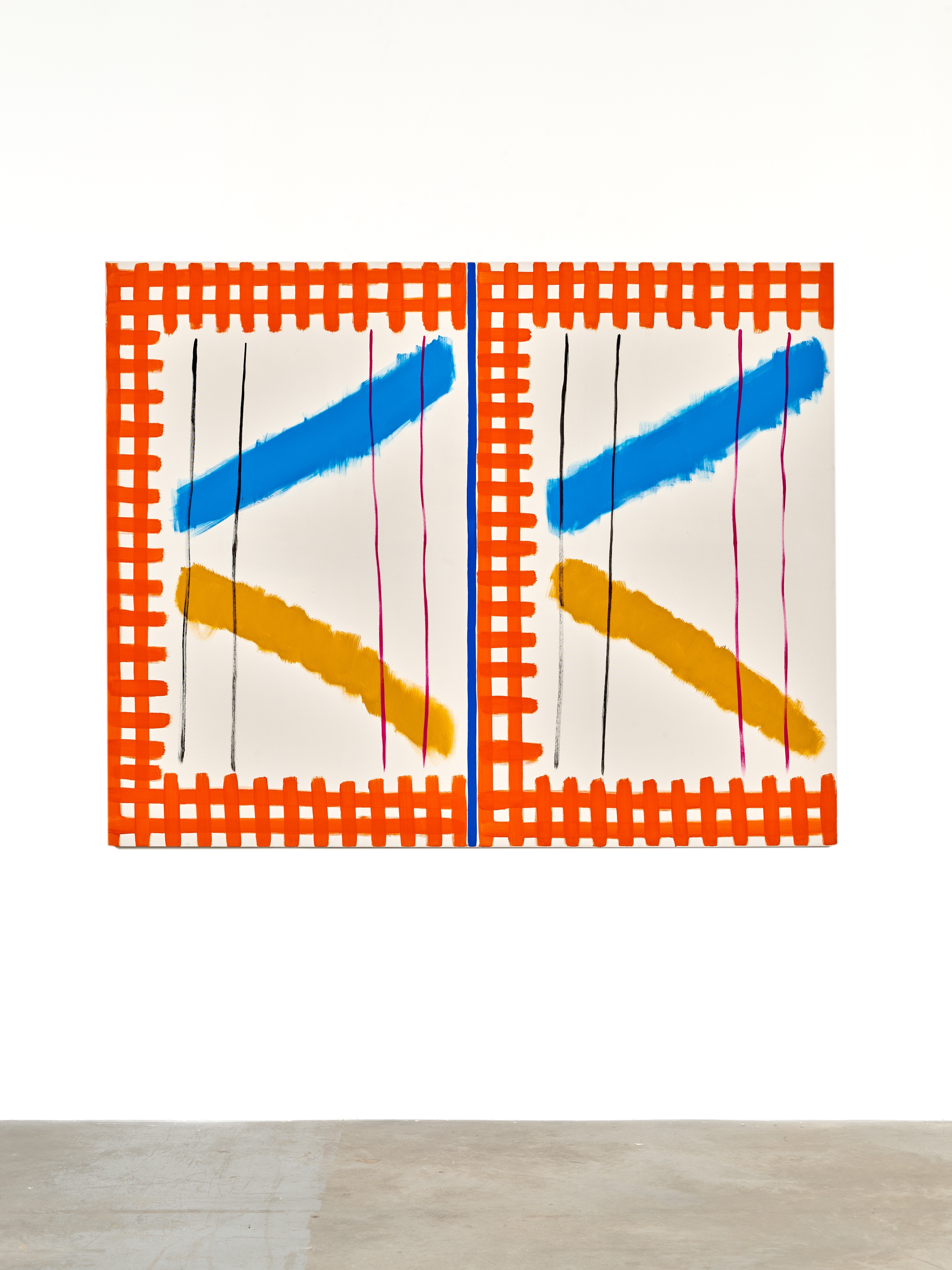 Bernard Piffaretti, Sans Titre, 1988