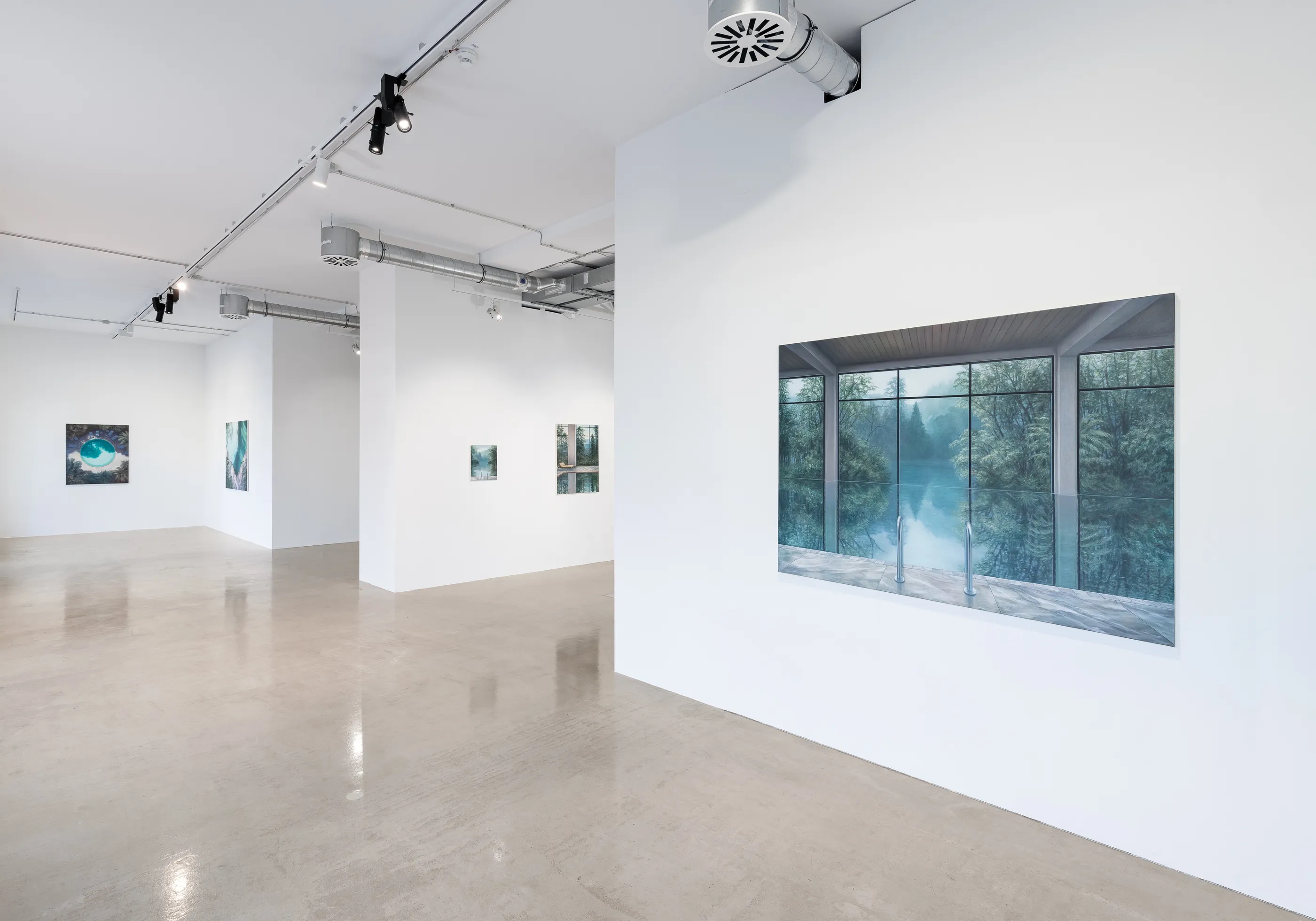2345 Melanie Siegel Elsewhere Installation View Courtesy Lohaus Gallery  Photo Dirk Tacke