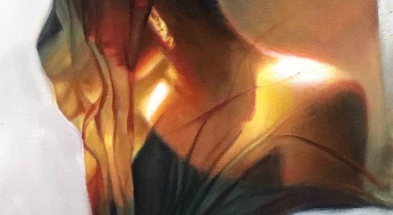 Allistair Walter K Hole 2023 Oil Canvas 45x35cm Copie