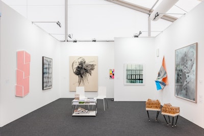 Booth view, Luxembourg Art Week 2023