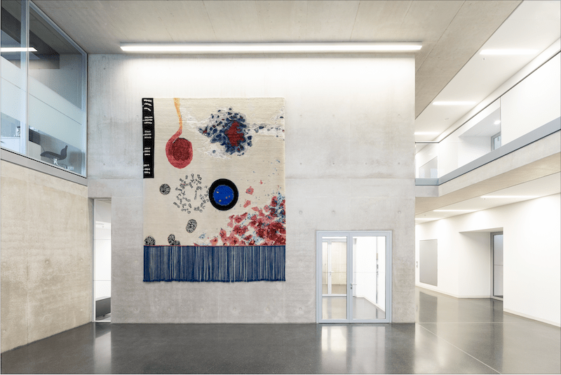 30 1013 Wall Rug Installation Laboratoire National De Sante 2020 Photos Patty Neu