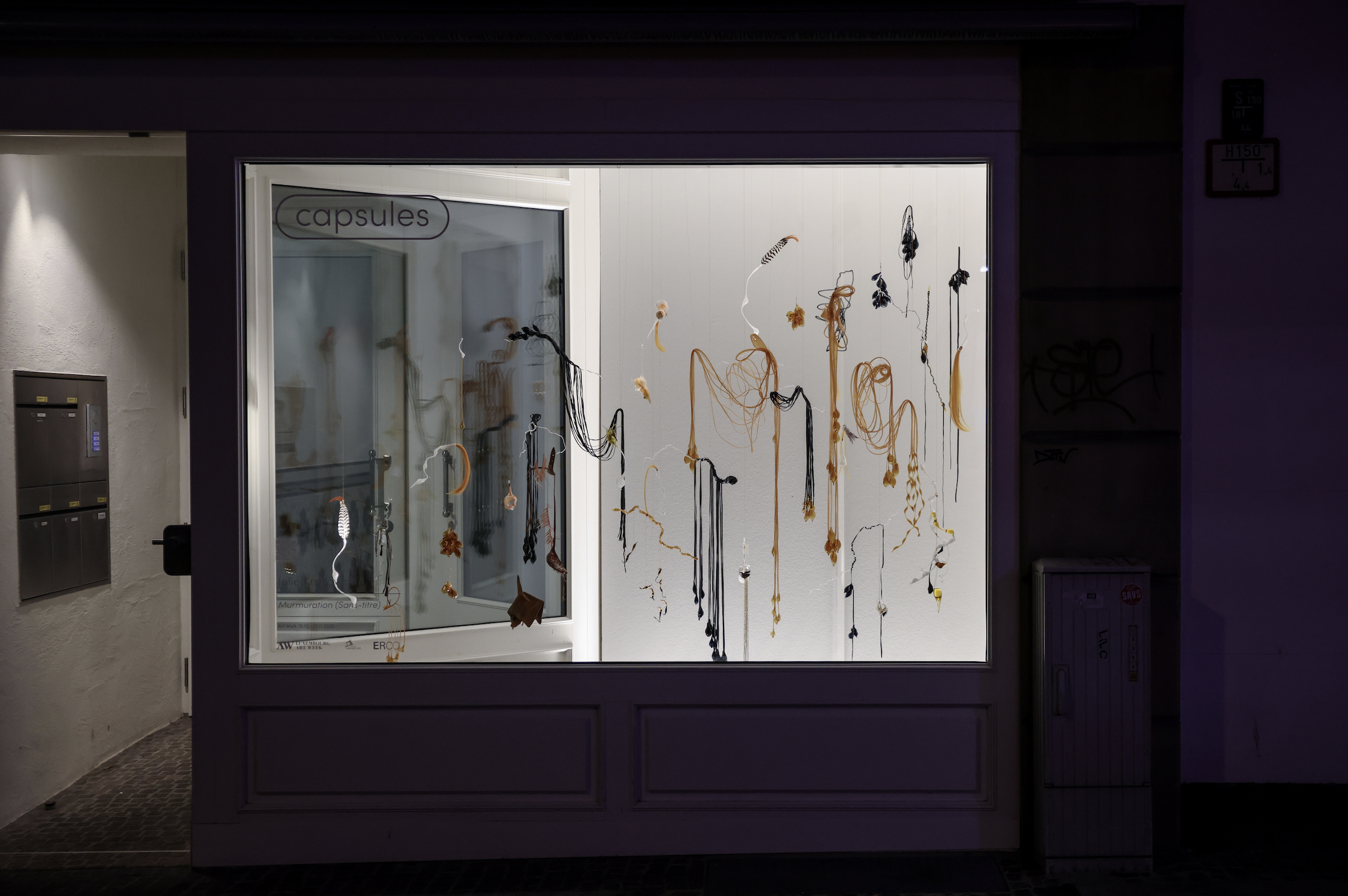 Julie Krakowski, Sans-titre, Art Walk, Luxembourg Art Week 2025 © Sophie Margue