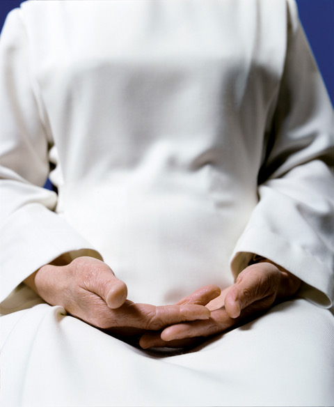 Andres Serrano, Soeur Jeanne Myriam, Paris 1991,  from The Church series © Andres Serrano