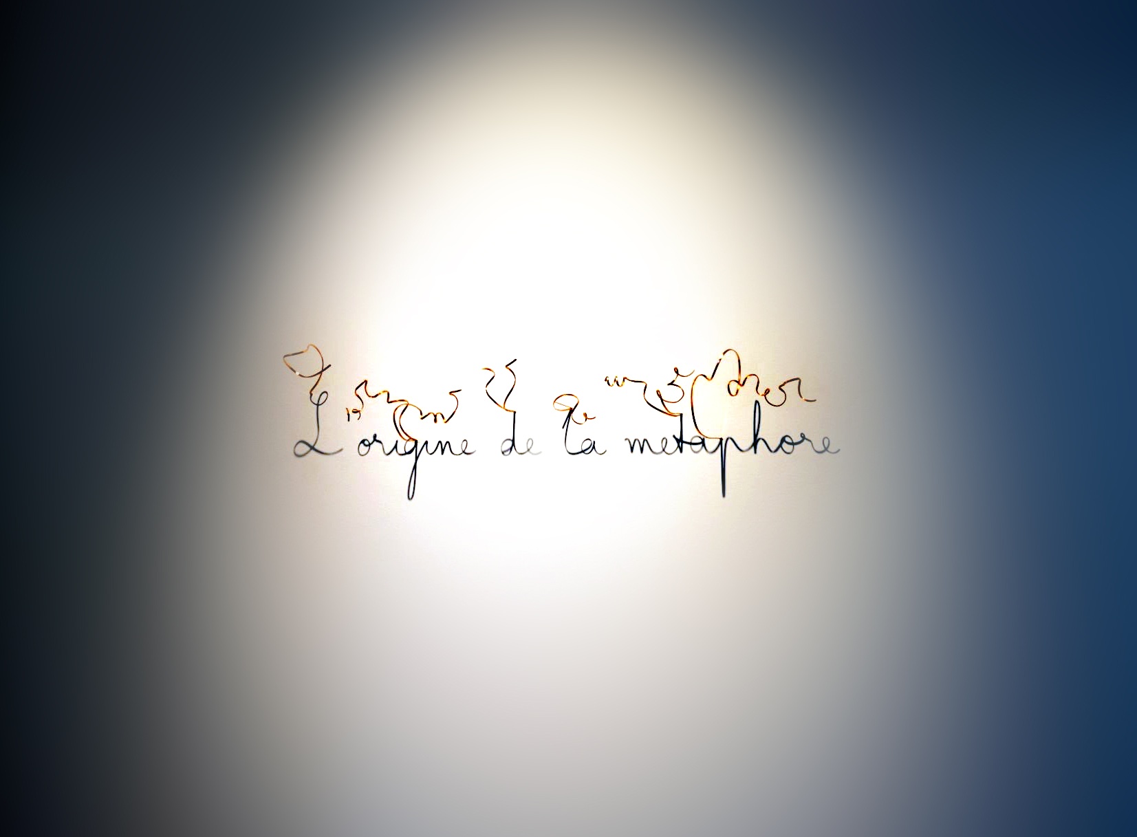 L'origine de la metaphore
