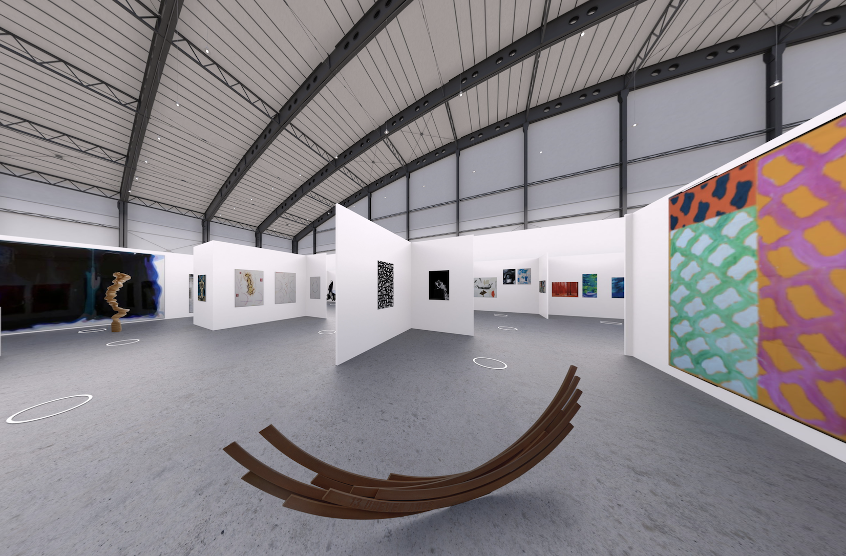 General view, Main Section, Luxembourg Art Week 2020 (7) copie